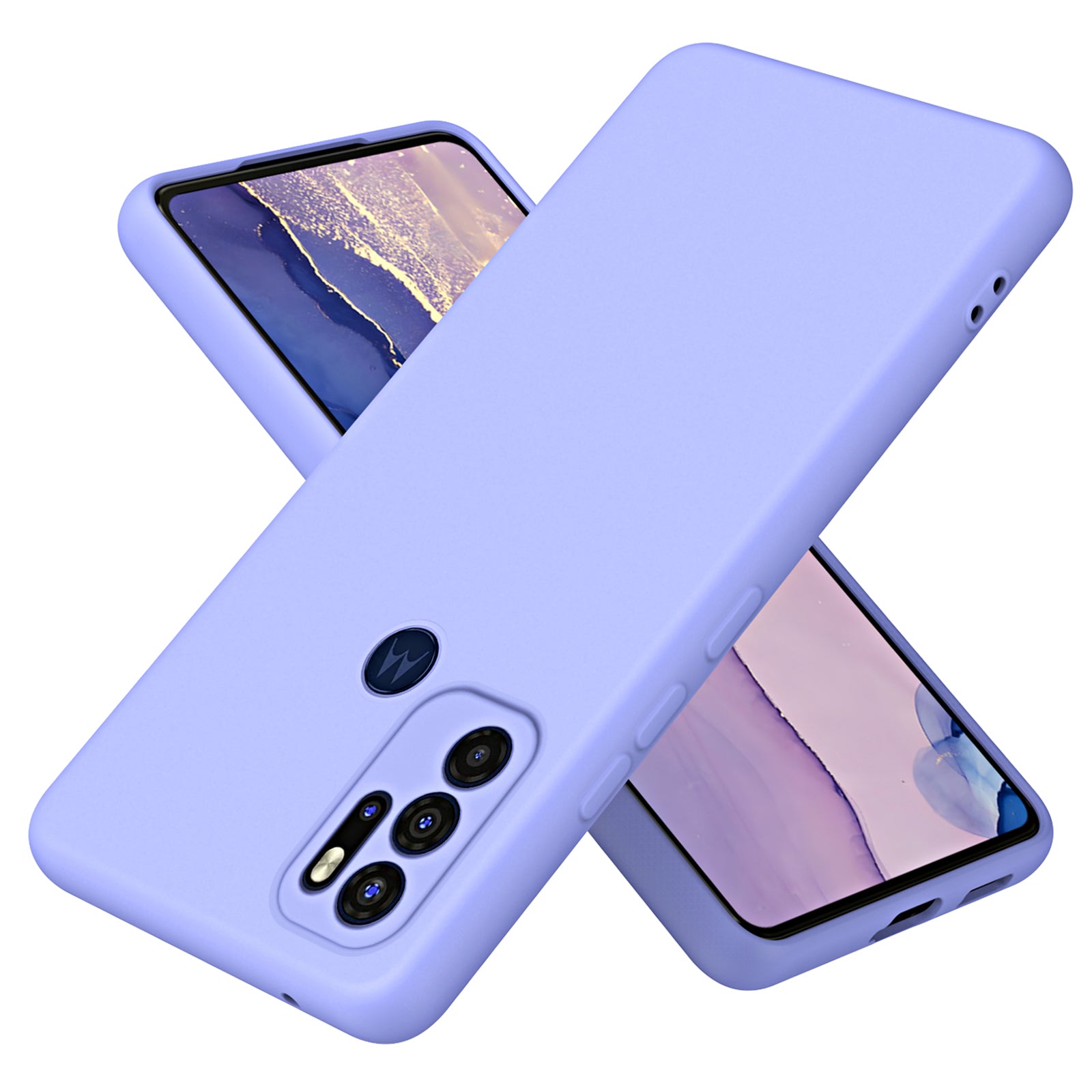 Til Motorola Moto G60S Anti-drop Anti-ridse etui 2,2 mm tykkelse Fiberforing Gummibelagt TPU telefonbeskyttelsescover Til Motorola Moto G60S Anti-drop Anti-ridse etui 2,2 mm tykkelse Fiberforing Gummibelagt TPU telefonbeskyttelsescover